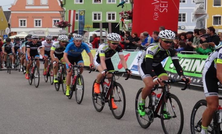 Der Obernberger Marktplatz war bereits 2015 Etappenziel. Foto. Gemeinde