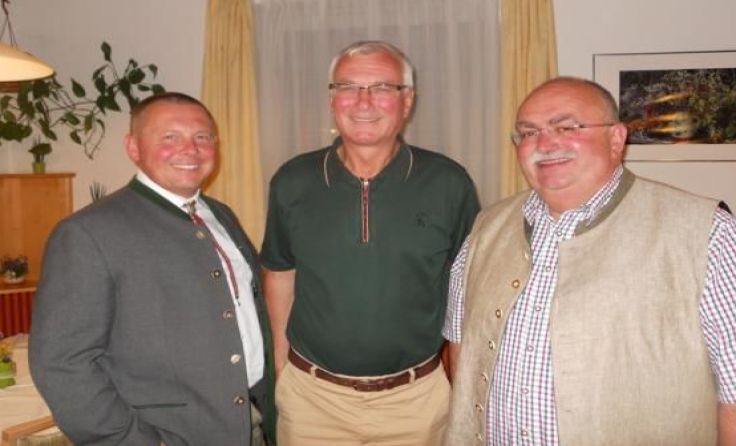 V. l.: Joachim Gaberscik, Elmar Podgorschek und Karl Heinz Nagl Foto: FPÖ 