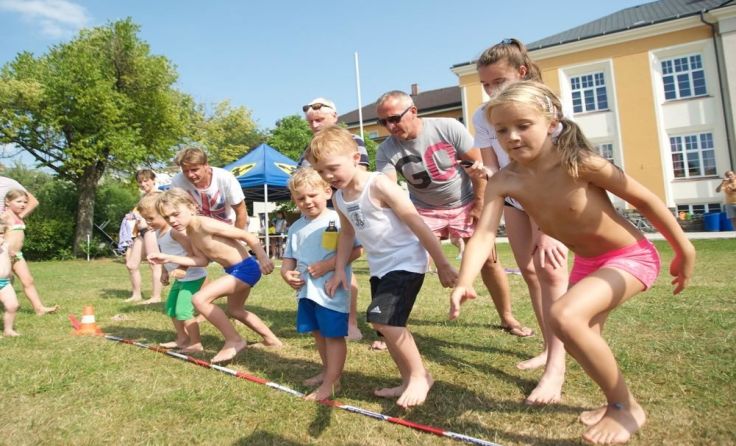 Die Jugendsommerspiele sind bei allen sehr beliebt. Foto: TV Ried