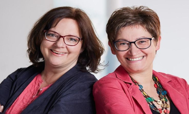 V. l.: Eva Kapsammer (Beraterin) und Gerlinde Zdralek (Leiterin und Beraterin) Foto: Hannes Resch