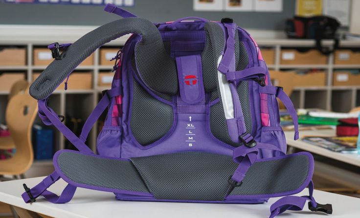 Schultaschen kann man individuell einstellen. Foto: Reichhart