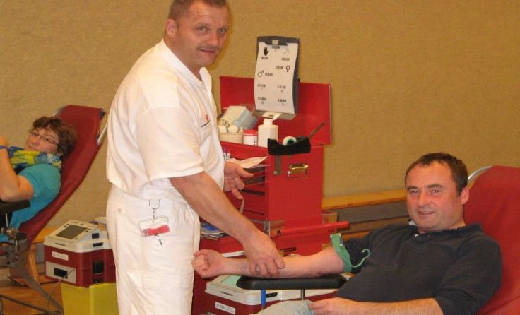 Um Engpässe zu vermeiden, ist es wichtig Blut zu spenden.