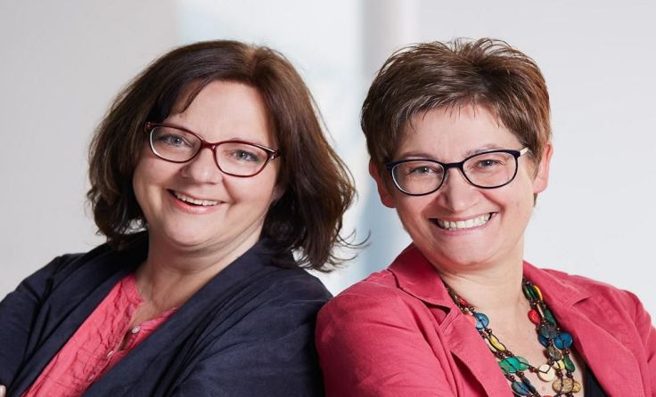 V. l.: Eva Kapsammer (Beraterin) und Gerlinde Zdralek (Leiterin und Beraterin) Foto: Hannes Resch
