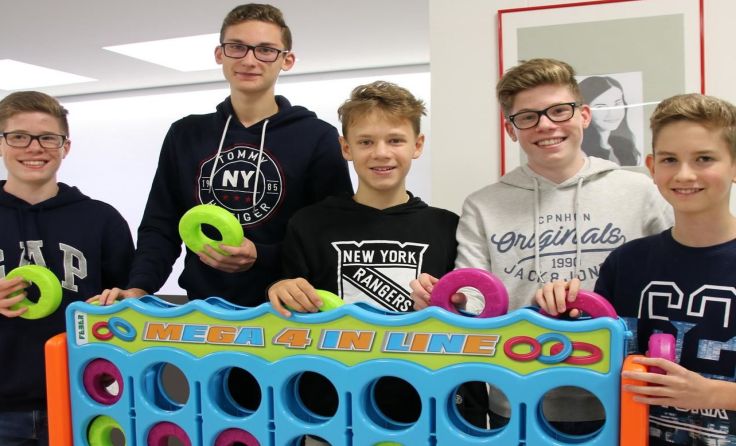 Die Burschen stehen beim Boys‘ Day Schülern als Ansprechpartner zur Verfügung.