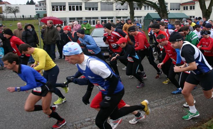 Die Läufer beim Startschuss im Vorjahr Foto: privat