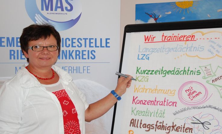 „Gedächtnis“ – ein Mittelpunktthema in der Ausbildung Foto: MAS-Alzheimerhilfe