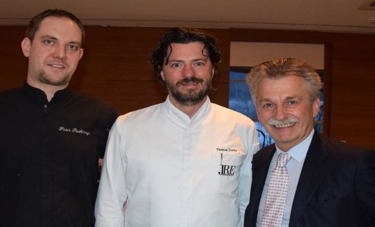 Peter Reithmayr, Thomas Dorfer und Geschäftsführer Manfred Kalcher