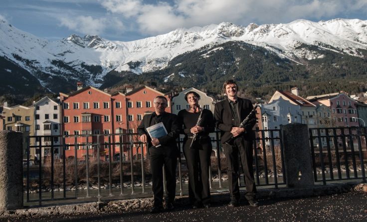 V. l.: Alexander Ringler, Gabi Trost und Wolfgang Unterkircher