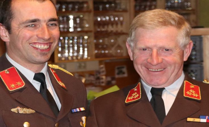 V. l.: Daniel Grübler und Rudolf Freund 