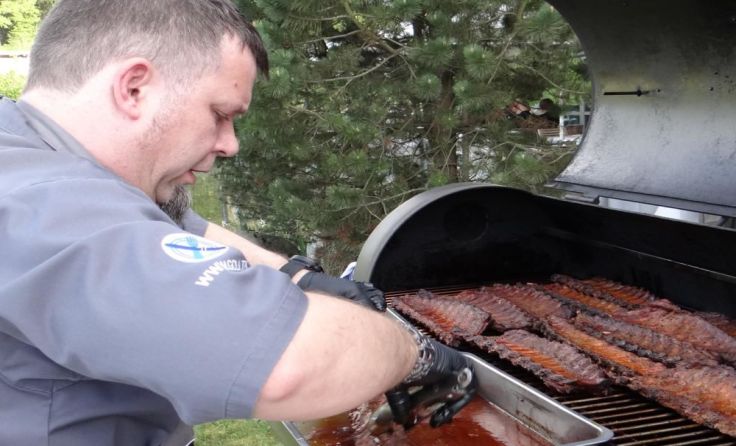 Grillweltmeister Christoph Gollenz