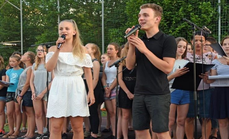 Musikalische Einlagen dürfen natürlich nicht fehlen. Foto: Gym Ried