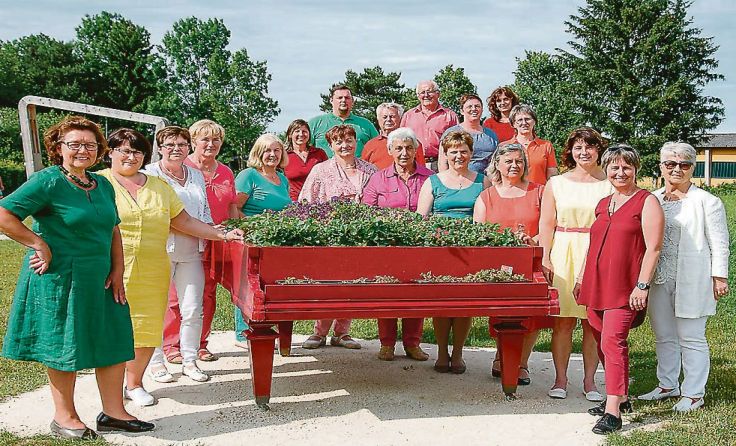 Cantemus beim „Singen im Grünen“ auf der Landesgartenschau in Kremsmünster