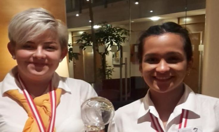 V. l.: Anja Meislinger und Melanie Karree freuen sich auf die Staatsmeisterschaften im April 2019.