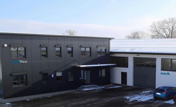 Das neue Firmengebäude der Ceatec in Eberschwang Foto: Ceatec