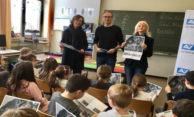 Alle Schüler haben diesen Schulwegplan bekommen. Foto: Gemeinde