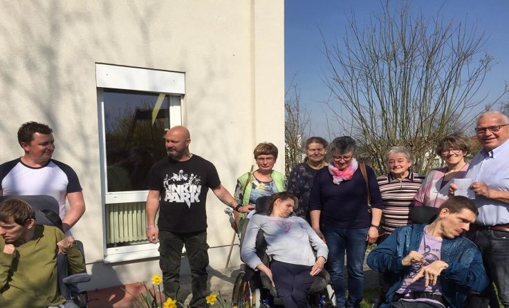 Die katholische Frauenbewegung besuchte die Lebenshilfe Ried. Foto: privat