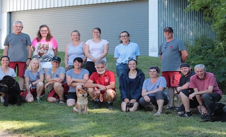 Gruppenfoto mit den Teilnehmern Foto: privat