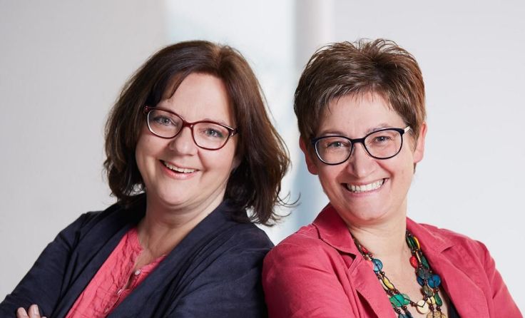 V. l.: Eva Kapsammer (Beraterin), Gerlinde Zdralek (Leiterin & Beraterin) Foto: Resch