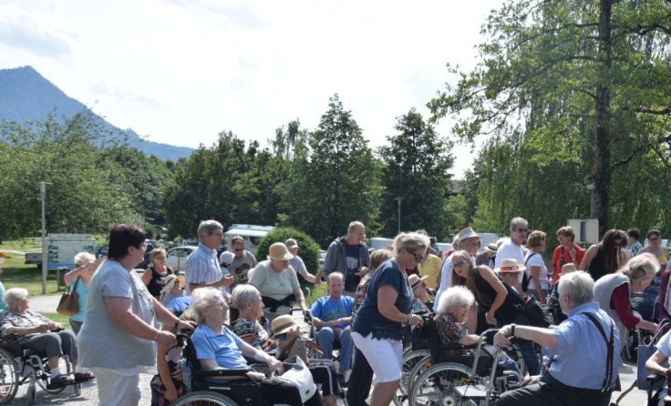 Diesmal ging es für die Bewohner nach Mondsee.