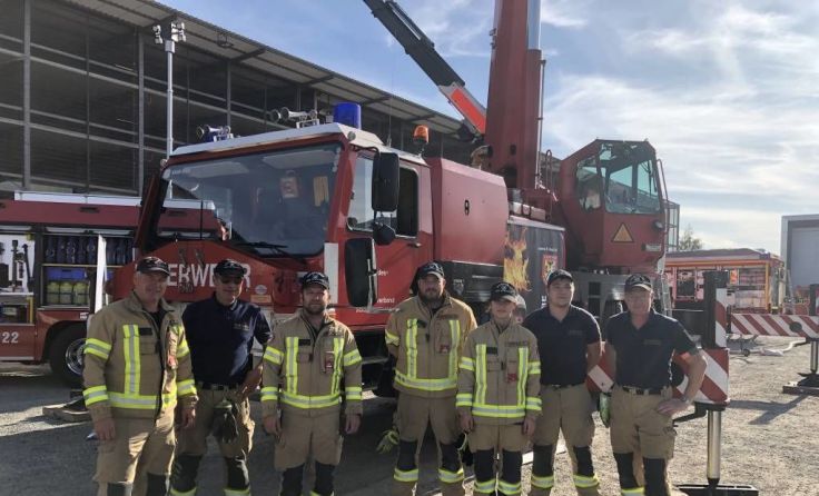 Die Feuerwehr Ried war auch bei der Leistungsschau vertreten. Foto: FF Ried