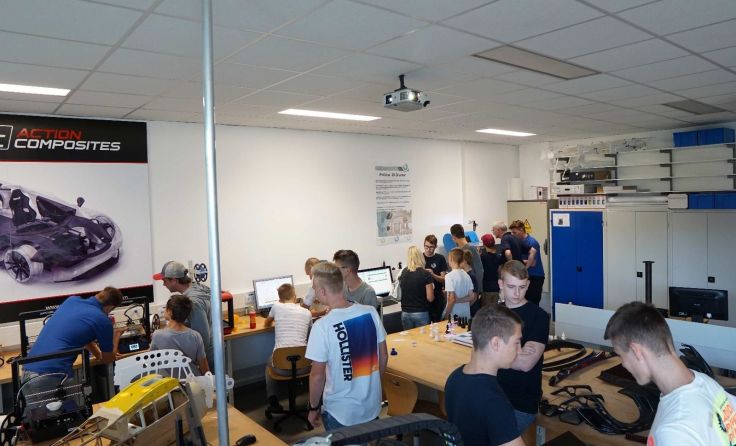 Interessierte Schüler konnten beim Techniktag HTL-Luft schnuppern. Foto: HTL