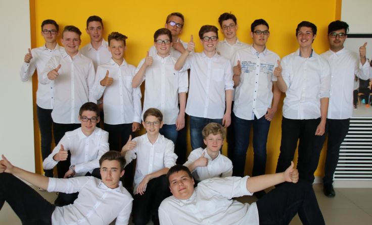 Die Schüler der HBLW sind Ansprechpartner für alle Interessenten. Foto: HBLW