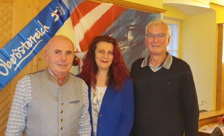 V. l.: Christian Berger, Renate Wagner und Elmar Podgorschek Foto: FPÖ