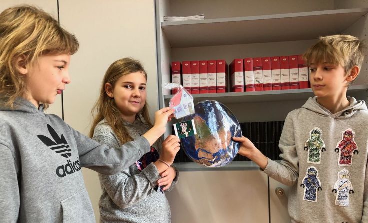 Die Schüler engagieren sich für das Klima. Foto: privat