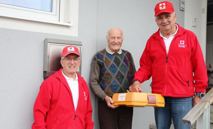 V. l.: Franz Prenninger, Walter Jungmayr und Walter Grübler Foto: Planitzer