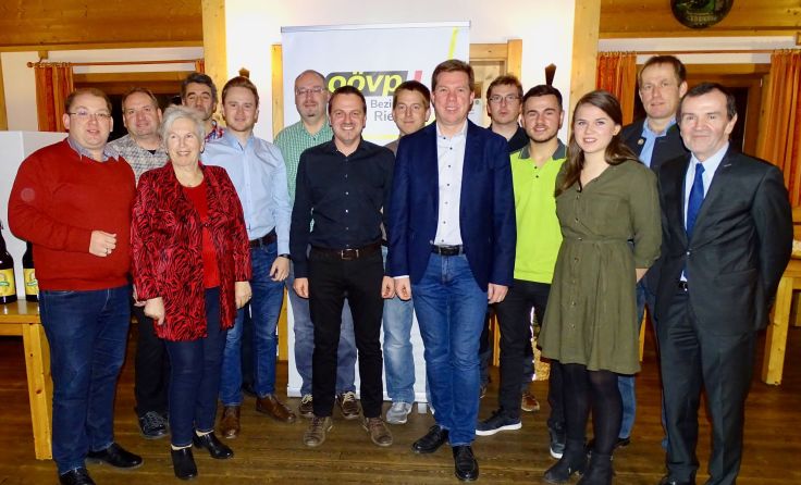 Die VP-Abgeordneten beim Gemeindeparteitag Foto: ÖVP Geinberg