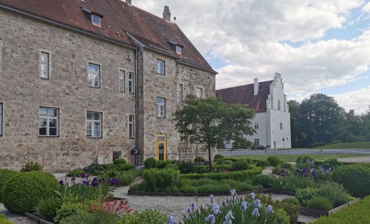 Die Pflanzaktion am historischen Burggelände hat sich gelohnt. Foto: Gemeinde
