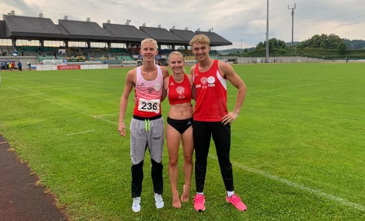 Lukas Zweimüller, Jasmin Zweimüller, Klaus Grünbart Foto: LAG