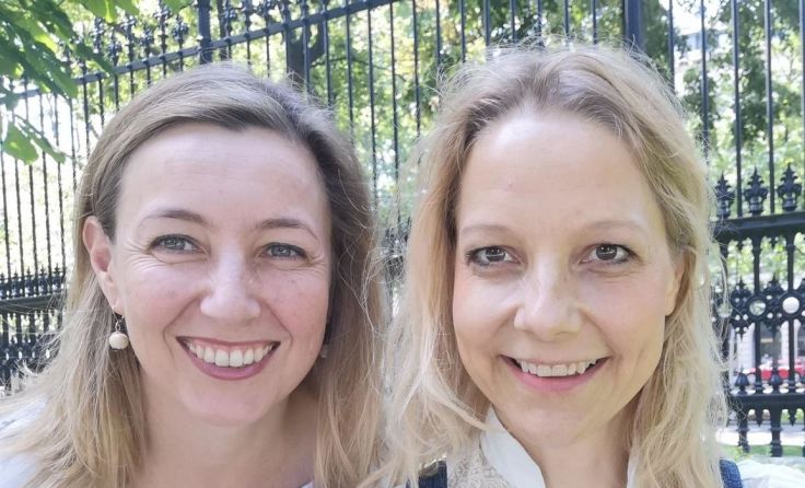 Chris Pichler und Biliana Tzinlikova Foto: privat