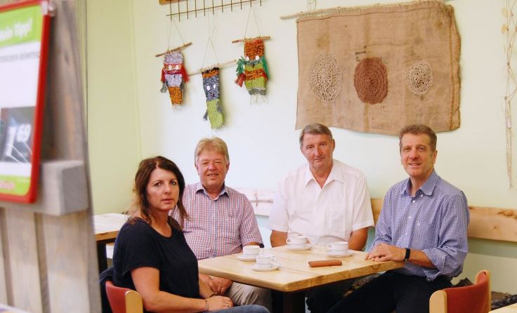 Christian Makor bei seinem Besuch im Miravita Foto: SPÖ Landtagsklub