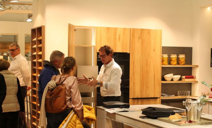 Archivaufnahme von der Messe Haus & Bau im Jahr 2019. Foto: Tips