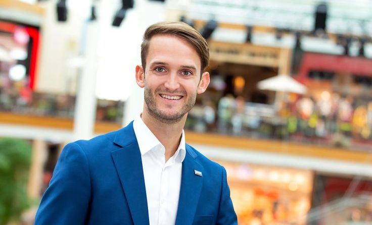 Center-Manager Christoph Vormair Foto: Weberzeile/Eva trifft