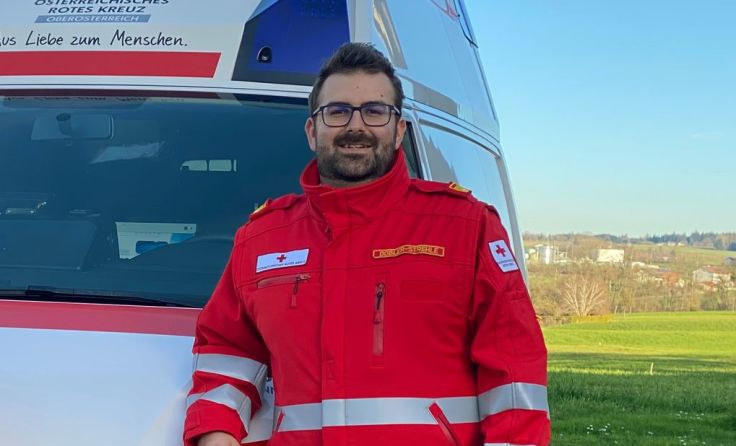 Bezirksgeschäftsstellenleiter Christian Dobler-Strehle Foto: Rotes Kreuz