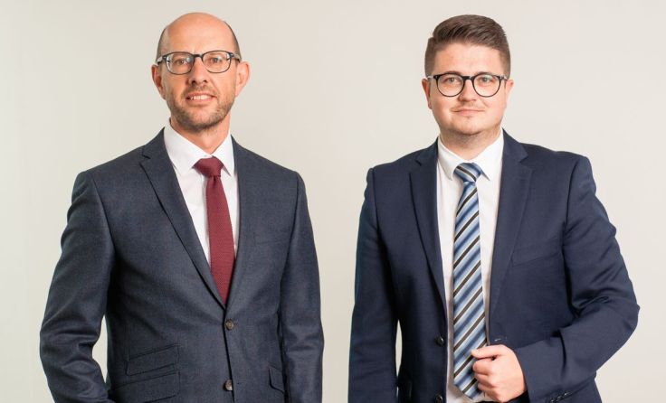 Direktor Johann Baumkirchner und Geschäftsleiter Philipp Illinger Foto: Raiffeisenbank