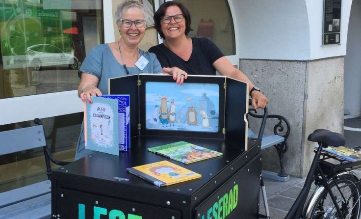 Das Leserad ist immer donnerstags unterwegs. Foto: Stadtgemeinde