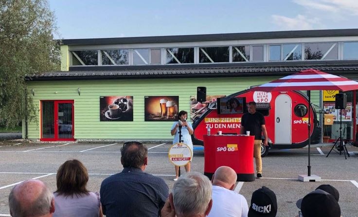 Birgit Gerstorfer stellte sich den Fragen der Bürger. Foto: SPÖ