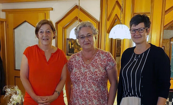 V. l.: Obfrau Marlene Hellwagner, Christa Wallerstorfer und Cilli Strobl (Foto: privat)