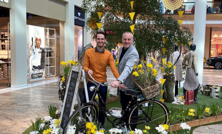 Christoph Vormair und Günter Lechner, der Organisator der Gesundheitstage (Foto: Weberzeile)