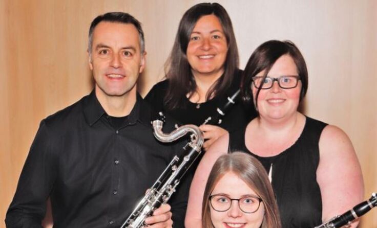 Das Klarinetten-Quartett (Foto: privat)