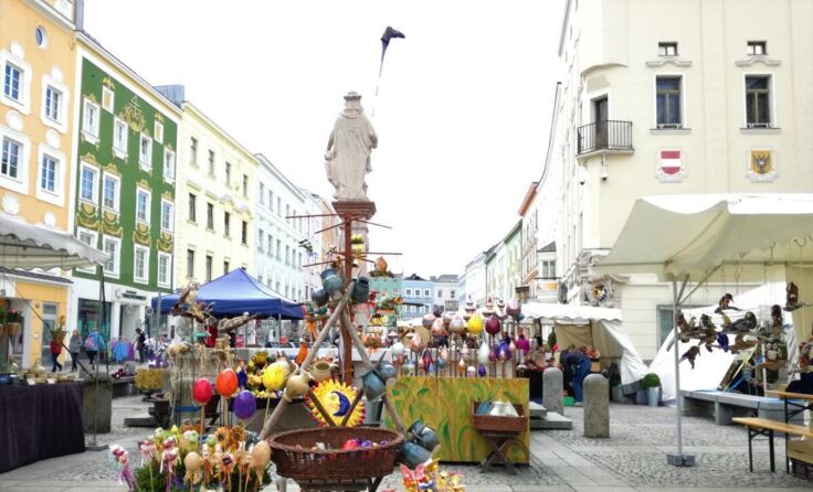 Der Markt lädt zu einem gemütlichen Spaziergang ein. (Foto: Michael Brieger)
