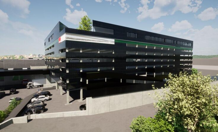 Der Power Cube soll 2024 fertig sein. (Foto: BM Weirethmayer GmbH)