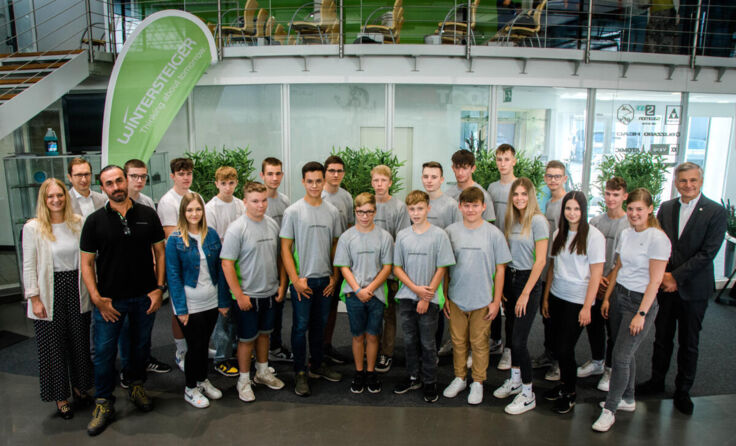 19 Lehrlinge starten ihre Ausbildung (Foto: Wintersteiger)