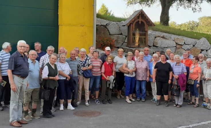 Die Senioren kehrten noch in Rutzenham ein. (Foto: privat)