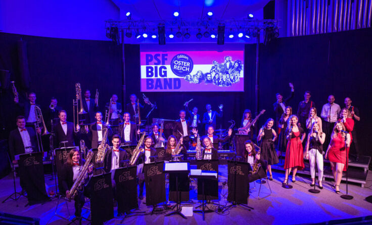 Die PSF Big Band gastiert in Ried. (Foto: PSF/Weinberger)