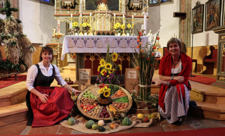 Erntedankfest in der Pfarrkirche Mehrnbach (Foto: OÖ Bauernbund)