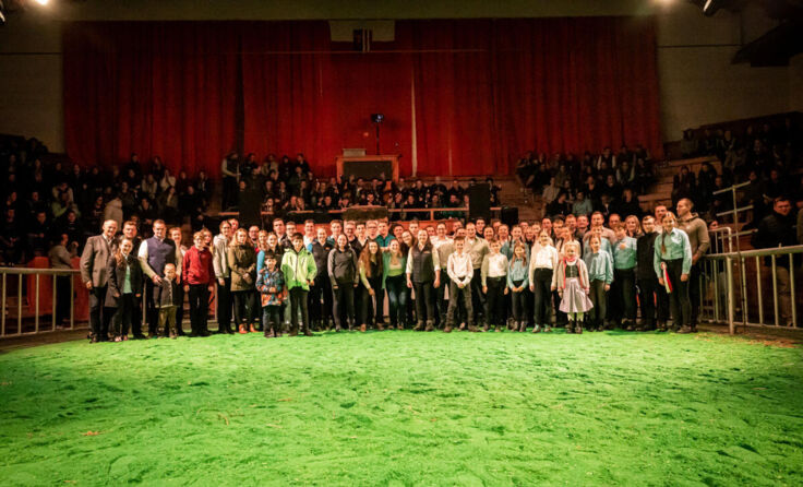 Die Jungzüchter waren mit Begeisterung dabei. (Foto: Penn)